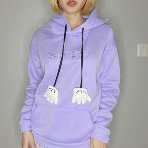 BRAND NEW! Purple Mickey Mouse sweater